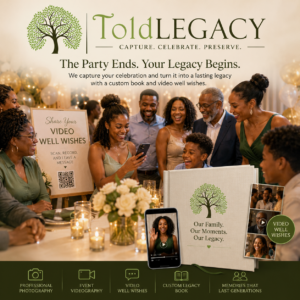 Family Legacy Book Party Package